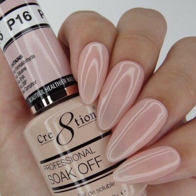 Cre8tion - LED/UV Cured Soak Off Gel French Manicure Collection 0.5 Oz  - P16