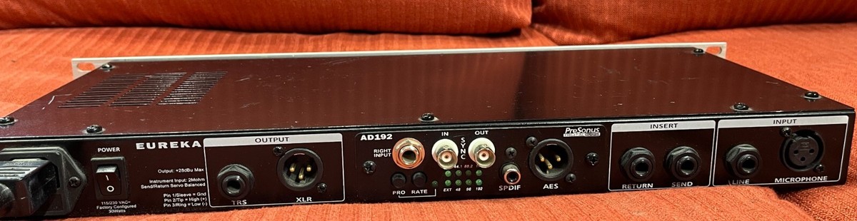 ○【中古・未メンテナンス品】EUREKA PreSonus マイクプリアンプ