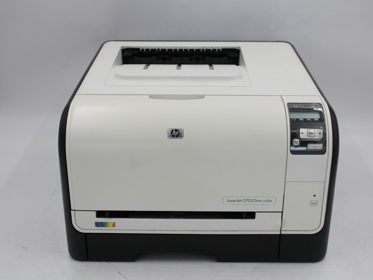 HP LaserJet Pro CP1525nw Color Workgroup Laser Printer With HP LaserJet Pro CP1525nw Color Workgroup Laser Printer With