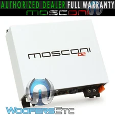 MOSCONI D2 500.1 MONOBLOCK 500W RMS FULL RANGE CLASS D CAR AUDIO AMPLIFIER NEW