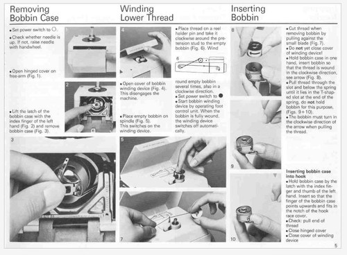 Bernina Record 930 Instruction Manual on USB or Printed - Picture 4 of 7