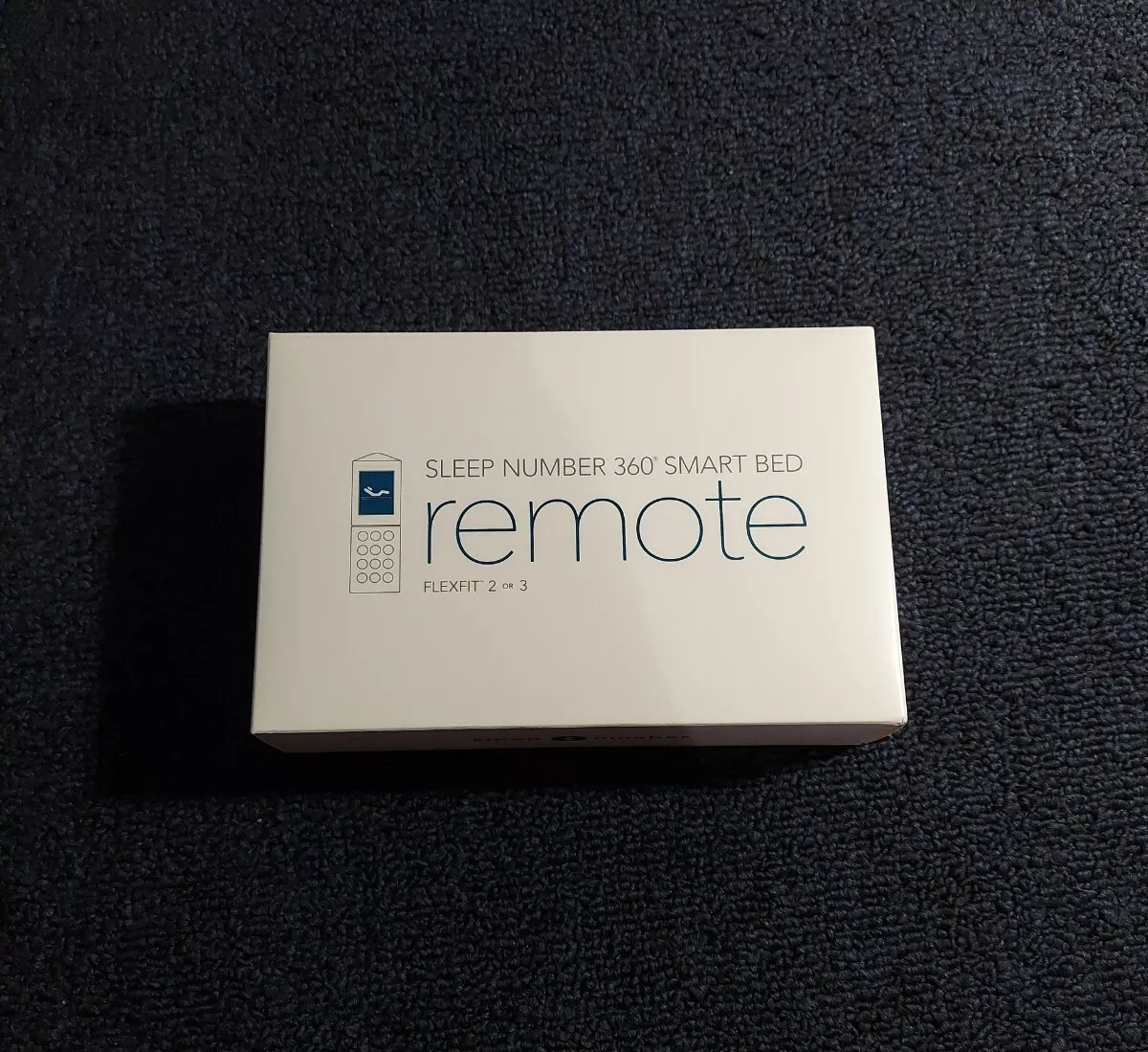 Sleep number on sale flexfit remote