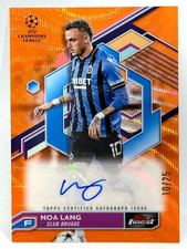 2022-23 Topps Finest UEFA Club Competitions Soccer Cards Checklist and Odds 21