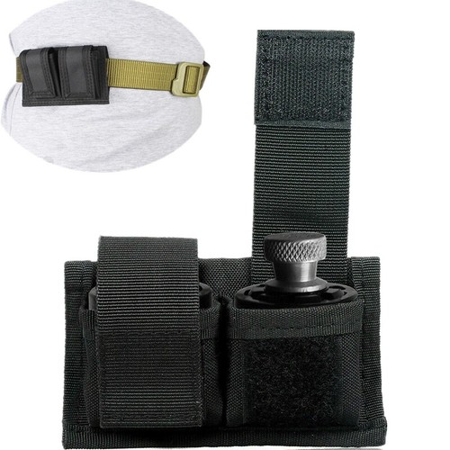 Tactical Speedloader Pouch Fits Revolver S&W 38 357 44 45 Caliber, 5 & 7 Shot US - Picture 9 of 10