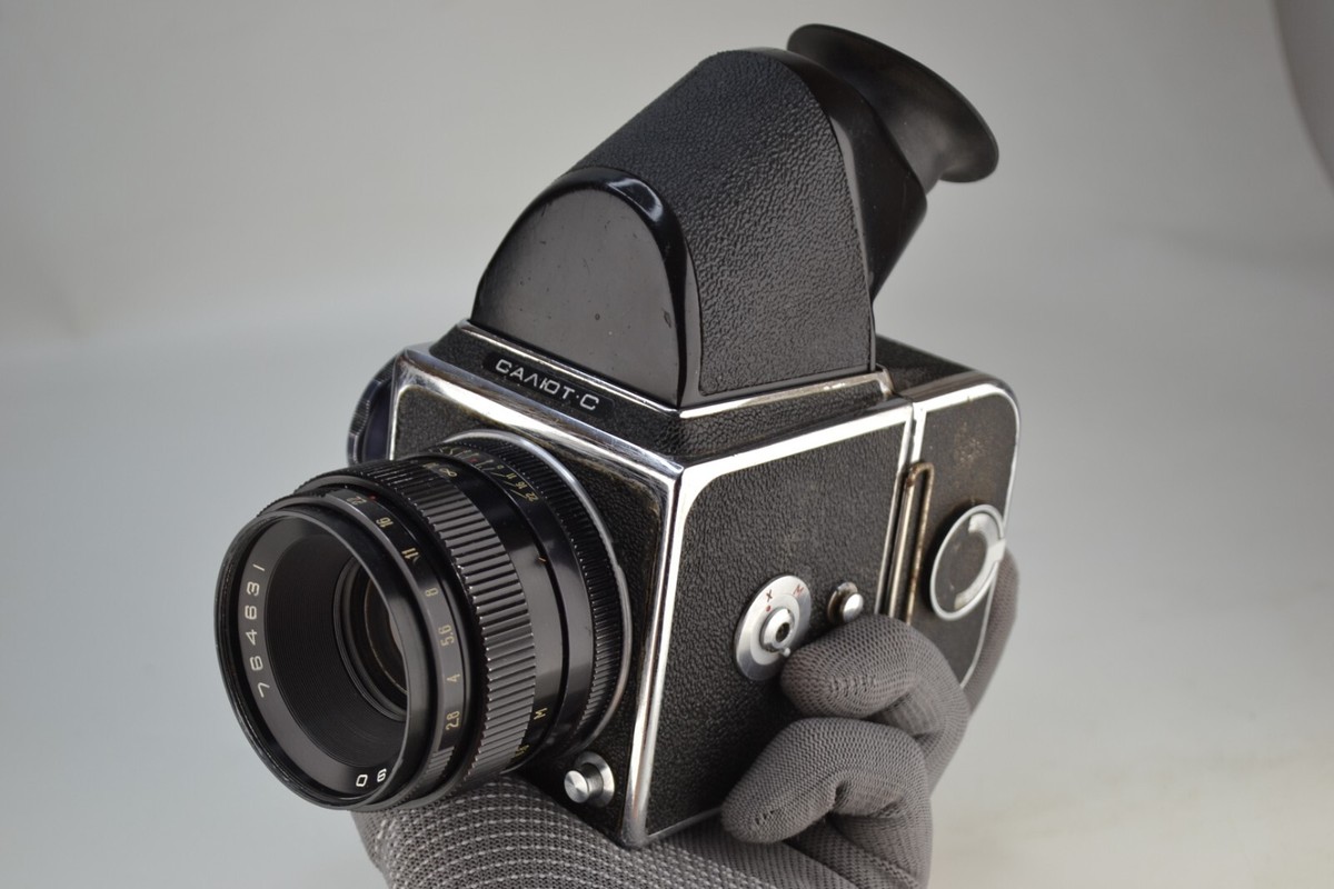 SALUT-C camera Vega-12 2.8/90 lens medium format