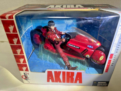 McFarlane Toys AKIRA Kaneda on Motorcycle Bike Deluxe Action