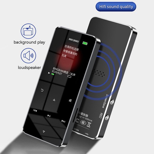 MP3 Player With Bluetooth Built-in Speaker Touch Key Video Player - Picture 7 of 16