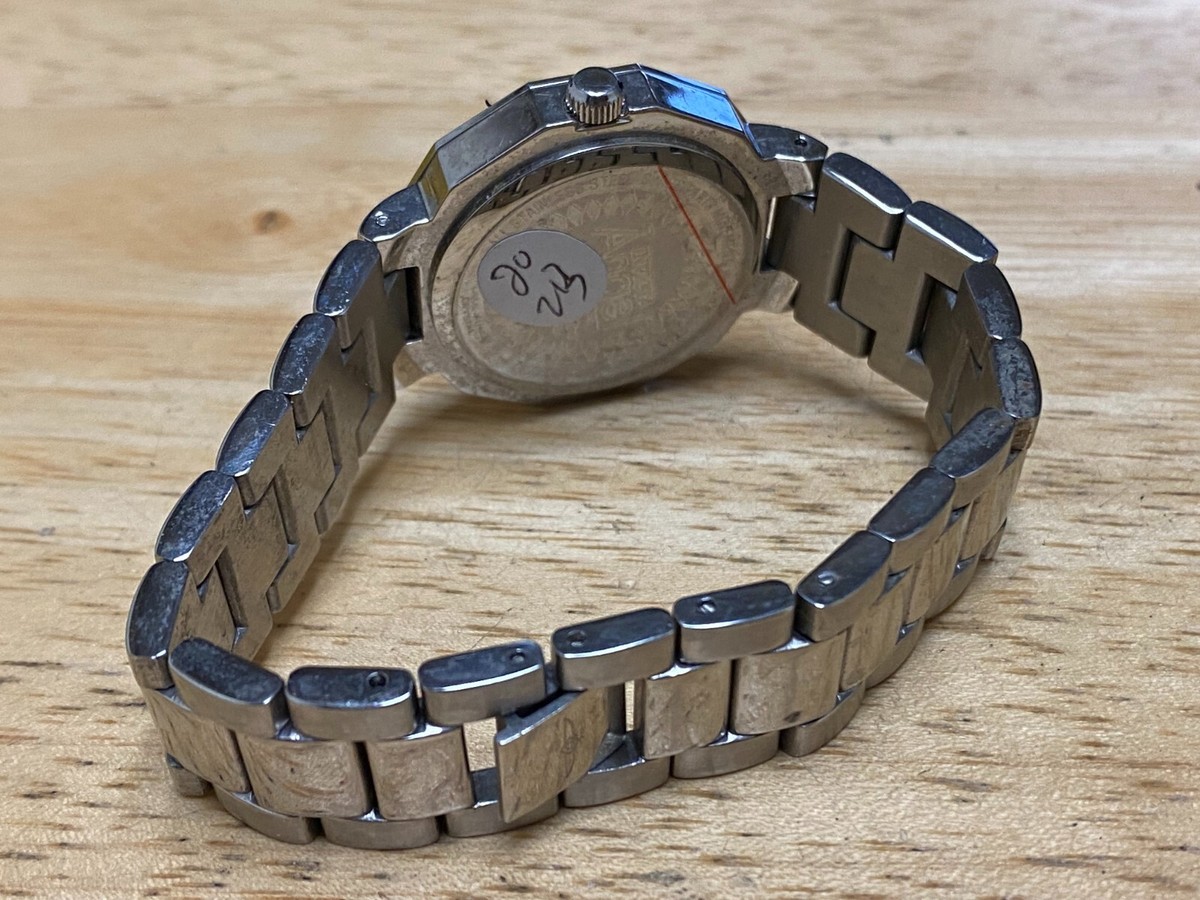 Invicta Angel 0542 Lady 30m Silver Steel Dodecagon Analog 