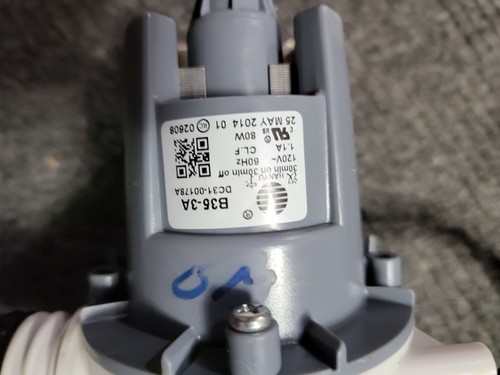 DC31-00178A Drain Pump Motor for Samsung Washers - Picture 2 of 3