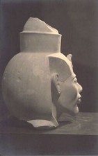 Egypt - CAIRO - The Museum of Egyptian Antiquities - Head of granulated yellowis