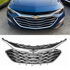 Front Grille Assembly Upper Center Lower Grill For Chevrolet Malibu 2019-2023 Front Grille Assembly Upper Center Lower Grill For Chevrolet Malibu 2019-2023