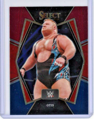 2022 Panini Select WWE Red and Blue Parallel #148 Otis - Raw - MINT