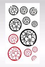 tattoo lower back flower temporary tattoo