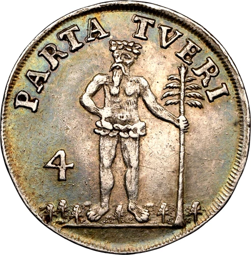 1725 EPH German States Brunswick Wolfenbuttel 4 Mariengroschen NGC AU Germany