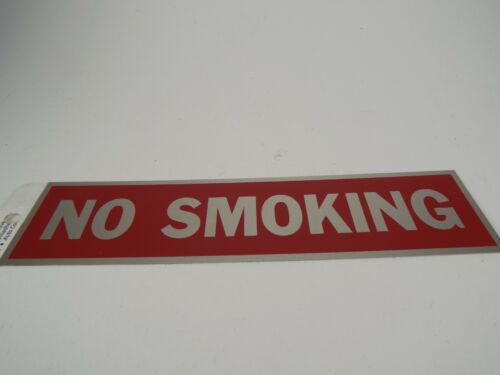 Hy-Ko Self-Adhesive Sign 8 x 2in, Gentlemen, Office, Private, No Smoking, Push - Picture 7 of 12