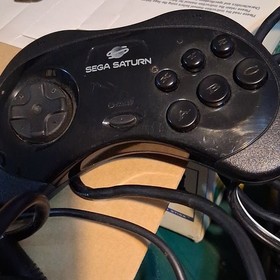 vintage complete Saturn 670-8975A Console Bundle Black, Controller, Sampler, Box