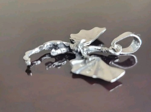 Erick's Sterling Silver Dragon Pendant Taxco.925 - Picture 3 of 8