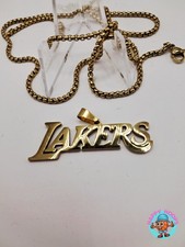NBA Los Angeles Lakers Basketball Gold Chain 45cm