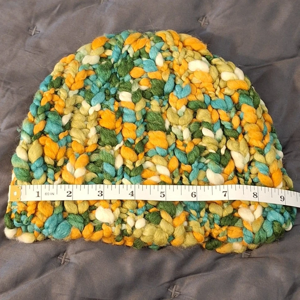 Gorro para mujer Micco New York OSFM vintage mezcla de lana grueso tejido exterior Foto 4 de 4