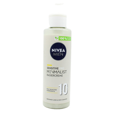 1x Nivea Men Sensitive Pro Menmalist Rasiercreme 200ml - NEU OVP