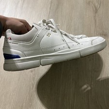 On Cloud The Roger Centre Court Shoes Mens Size 11 White Leather Sneakers