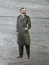 McLaughlin's XXXX Coffee Vintage Paper Doll Man Victorian Advertising Toy 1890s