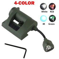 1PC Green For MPLS Tactical Helmet Flashlight Rail Light IR Headlamp Signal Lamp