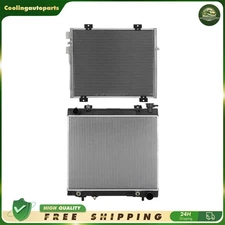 Aluminium Radiator & A/C Condenser Cooling Kit For 2005 2006-2011 Dodge Dakota