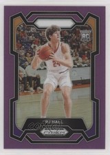 2024-25 Panini Prizm Draft Picks Purple Prizm 31/75 PJ Hall #55 14h3