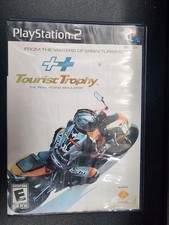 TOURIST TROPHY Playstation 2 PS2 Game Faded Cover Art - W/Manual TESTED NTSC USA