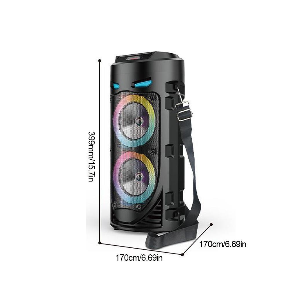 Bluetooth Speakers Portable Wireless Subwoofer Stereo Bass Party Soundbox F M1R1