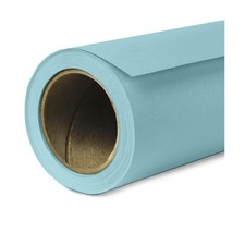 Savage 53"x36' Widetone Seamless Background Paper - Sky Blue, Single