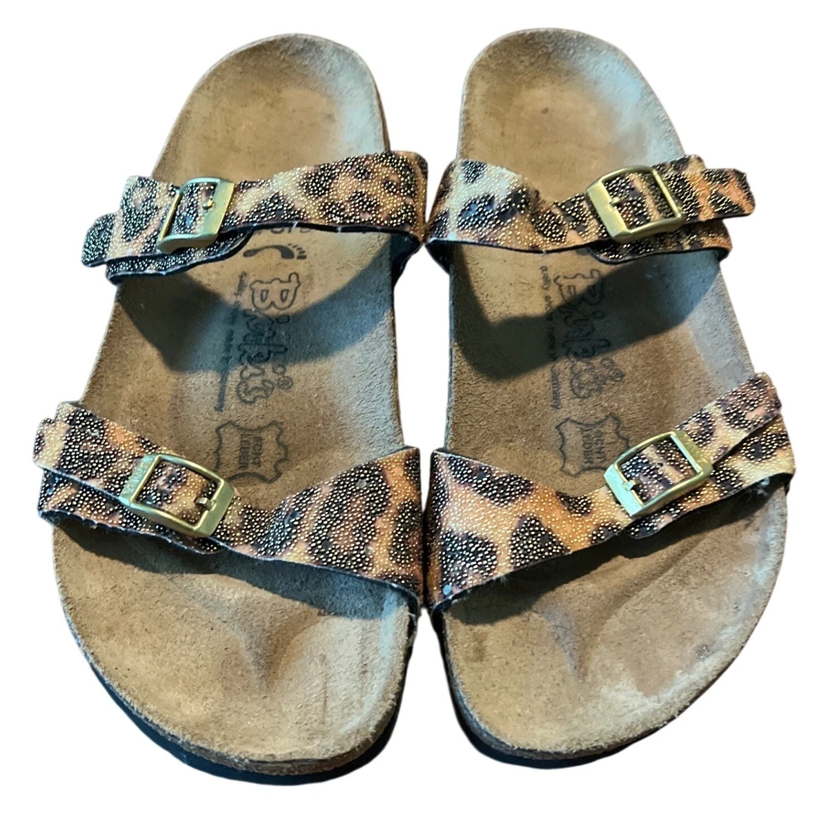 Birkenstock Birki’s Slides Sandals w/ Vintage Pin-up Images Men’s 9 Women’s 11 Birkenstock Birki M Slide Sandals for Women for sale | eBay main image 3