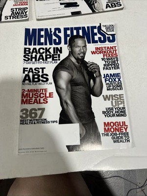 Men's Fitness Mag Jamie Foxx Hannah Davis November 2013