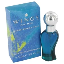 WINGS * Giorgio Beverly Hills 0.25 oz / 7.5 ml Mimiature EDT Men Cologne Splash