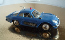 RENAUL ALPINE A110 1500 ref 59  GENDARMERIE Miniature NOREV 1:43 d'époque 