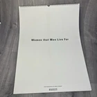 Pirelli Calendar Large 1998 Women that Men Live For Bruce Weber Photographed New