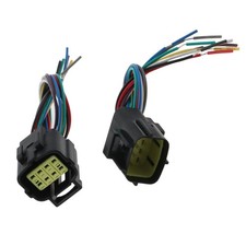 Waterproof 8 Pin Electrical 1.8mm Wire Connector Plug 6" Assembled for car