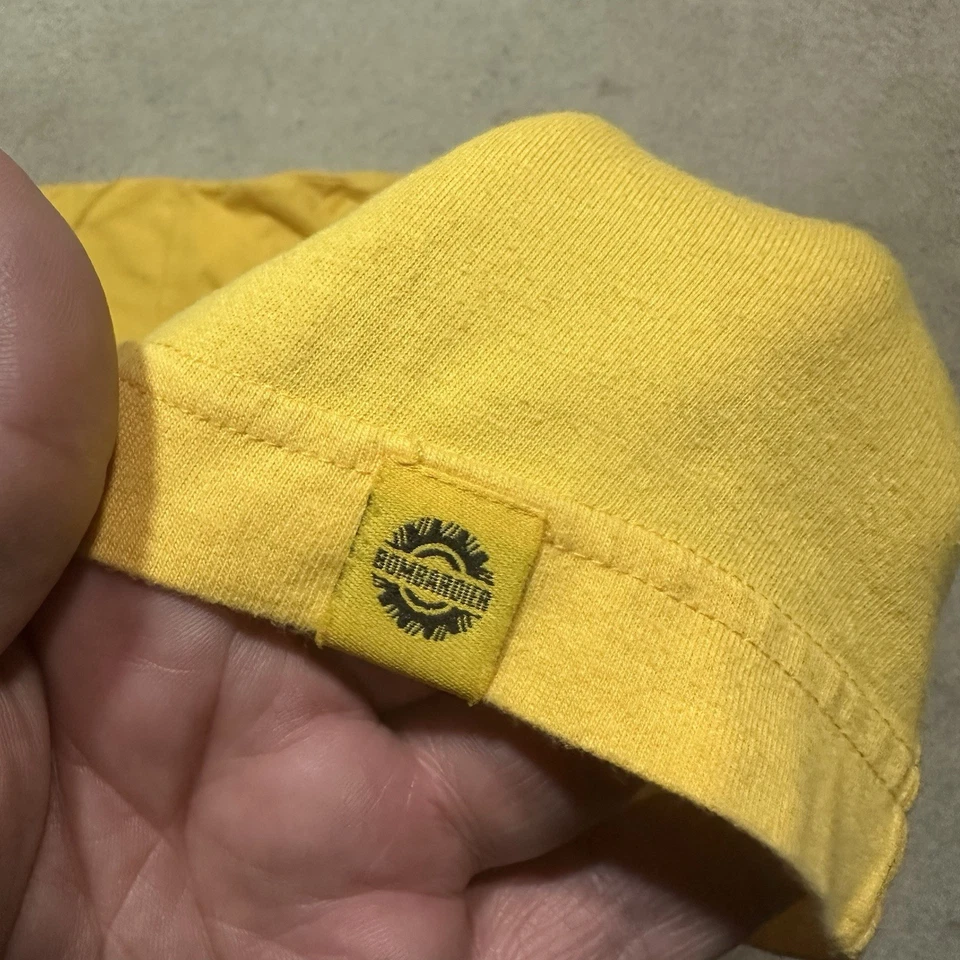 Camiseta Masculina Vintage Sea Doo Team Racing Bombardier Grande Amarela Y2K - Imagem 4 de 4