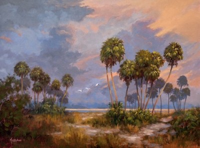 Florida Everglades Landscape. Original by Karim Gebahi