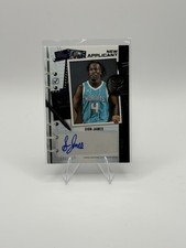 Sion James 2025-26 Topps Flagship NEW APPLICANT AUTO #NA-SJ Hornets