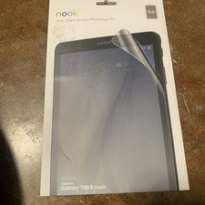 New Nook Anti Glare Screen Protector Kit For Samsung Galaxy Tab E Nook 9.6