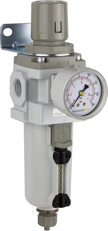 Compressed Air Regulator Piggyback Combo - Metal Bowl - Image 3 of 4