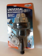Unger 977001 Indoor & Outdoor Light Bulb Changer Kit