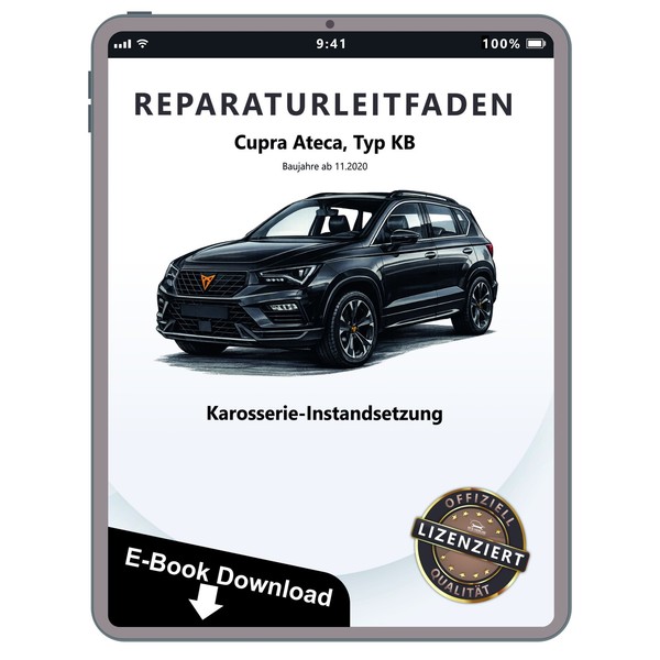Cupra Ateca KB (20>) Karosserie Unfall Instandsetzung Reparaturhandbuch Download-image