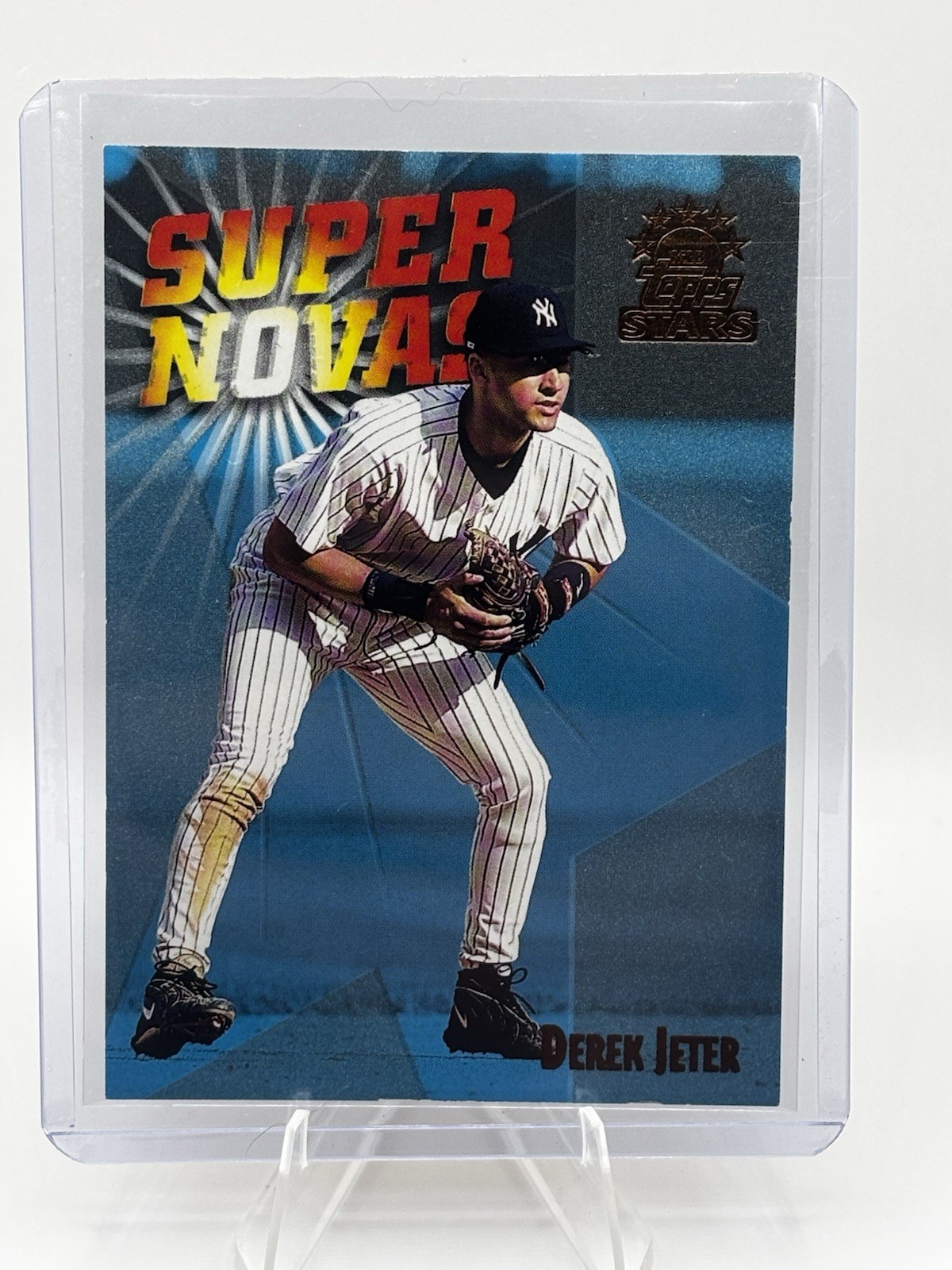 1999 Topps Stars Super Novas Blue #172 Derek Jeter New York Yankees