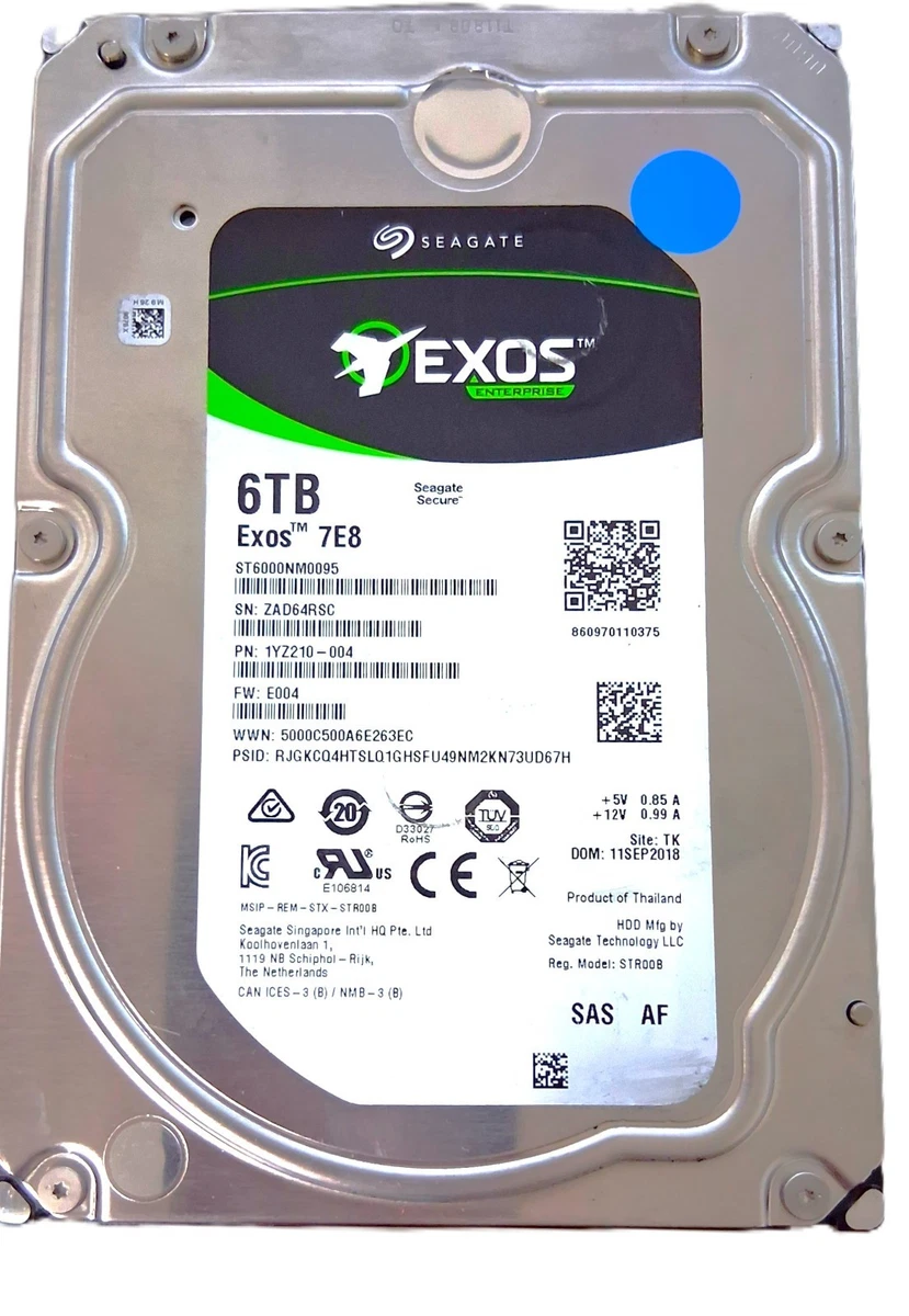 25+ Seagate 6TB Computer Internal Hard Disk Drives for sale
