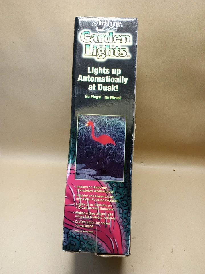 Vintage Artline Flamenco Césped Adornos Jardín Interior Exterior Rosa Nº3344 Foto 3 de 4