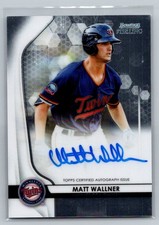 Matt Wallner 2020 Bowman Sterling Auto Minnesota Twins #BSPA-MW