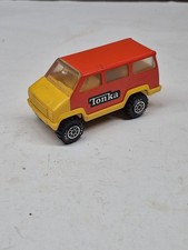 1978 Tonka 4" Red/Yellow Van Bus Made in USA